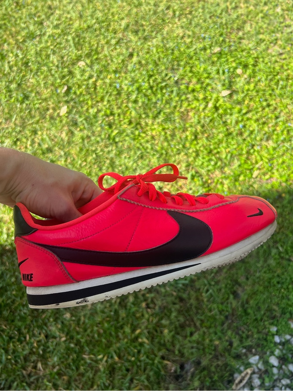 Nike Classic Cortez Premium Red Orbit Men’s Size 10 Leather Sneakers